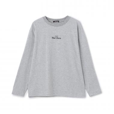 ミニロゴロング丈Tシャツ