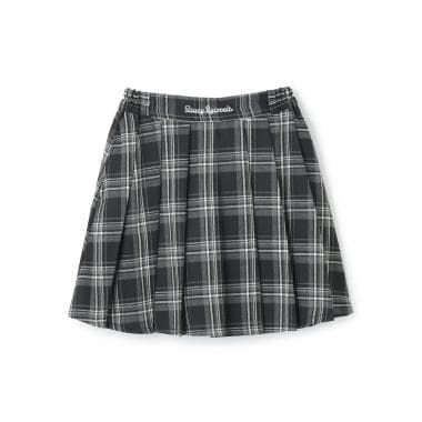 チェックプリーツスカート