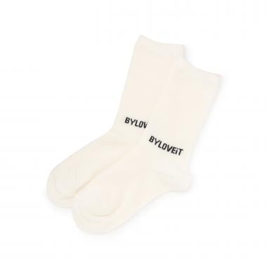 ロゴクルーソックス