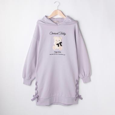 人気商品再入荷】【直営店で取り扱い無し】くま耳ワンピ(S(140