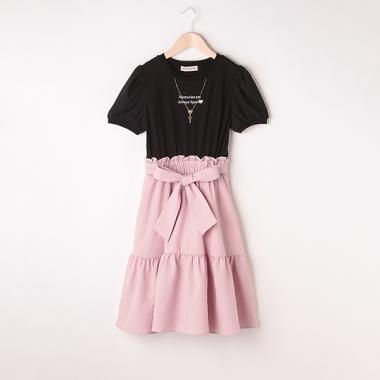 【リピート】【直営店で取り扱い無し】ガーリードッキングワンピース