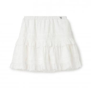 ☆彡リボンレースティアードスカパン