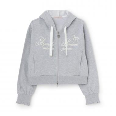 8151216【抗菌・消臭（汗臭）】ショート丈Wジップパーカ