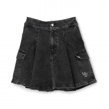 ☆彡デニムカーゴスカート（スパッツつき）