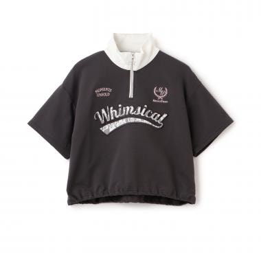 ☆彡ハーフジップTシャツ