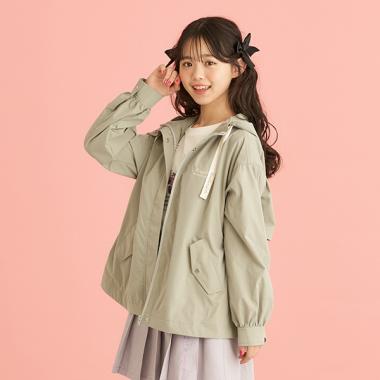 ミルキーカラーマウンテンパーカ