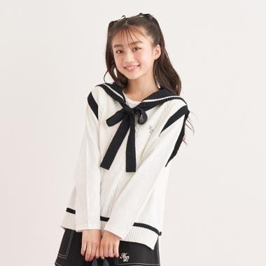 セーラーベスト&長袖Tシャツセット