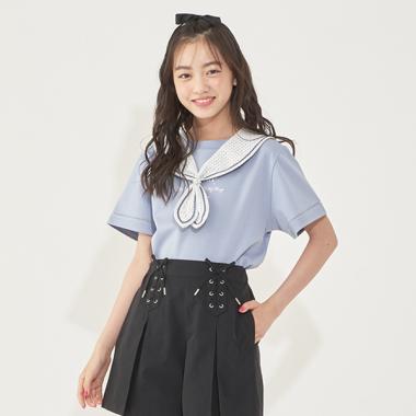 3WAY レースセーラーＴシャツ
