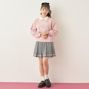 裾ラインスカパン(S(140) グレー): ジュニア - ナルミヤ オンライン