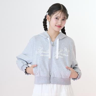 【抗菌・消臭（汗臭）】ショート丈Wジップパーカ