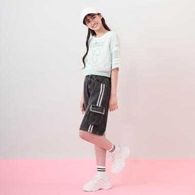 レースラインハーフパンツ