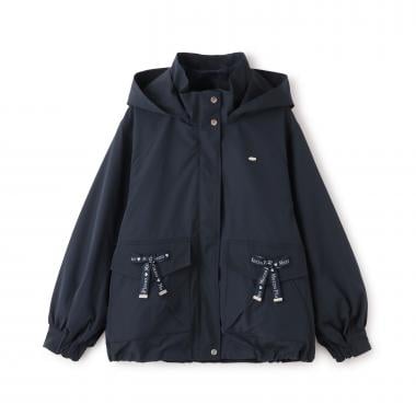 【撥水】ロゴリボン3WAYマウンテンパーカ