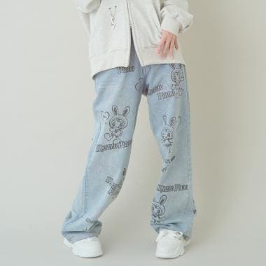 【予約/2026年1月下旬～2月中旬入荷予定】【WEB限定】復刻ART♪ベリエちゃんキラキラデニムパンツ