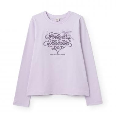 カリグラフィ長袖Tシャツ