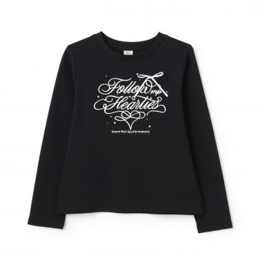 カリグラフィ長袖Tシャツ