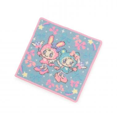 シェニール織ハンカチ【ベリエちゃん】【ブルーベリエちゃん】