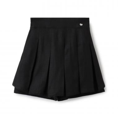 ラメツイードタックフレアショートパンツ♪