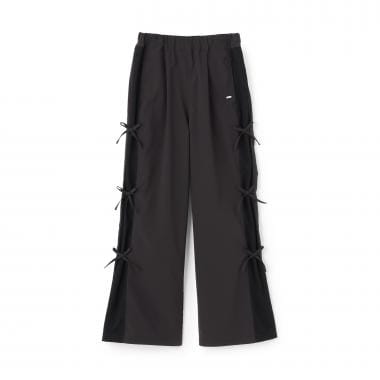 サイドレース×リボンイージーパンツ