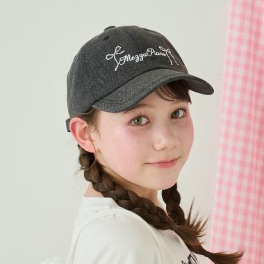 【UVカット・遮熱・冷感】きらきらリボンキャップ