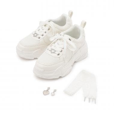 ハートカスタムダットスニーカー