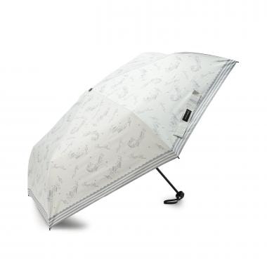 【晴雨兼用】With a melody♪柄折りたたみ傘