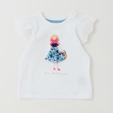【リピート】【直営店で取り扱い無し】インファント・トドラー ゴーイングアウトガールTシャツ