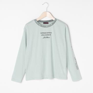 衿ロゴTシャツ