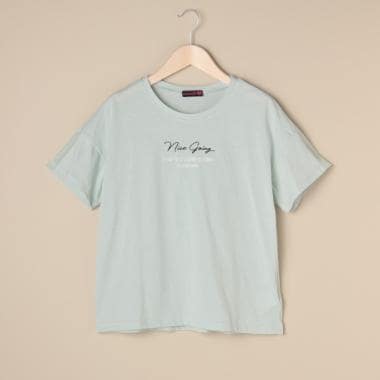 バックビッグロゴTシャツ