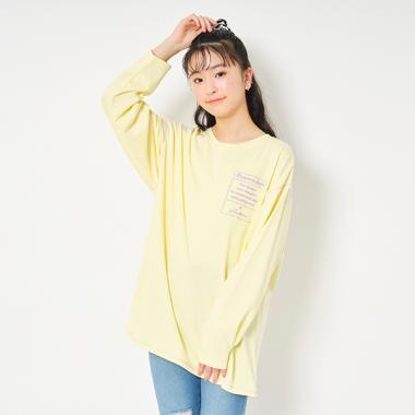 バックプリントゆるTシャツ