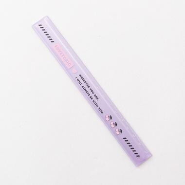 ロゴ×チェリー17cm定規