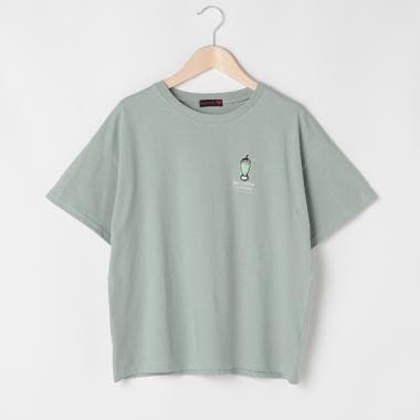 カフェ刺しゅう半袖Tシャツ