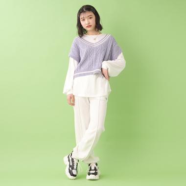 ミニ裏毛スウェットパンツ