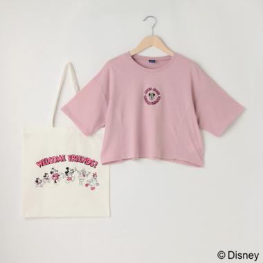 【Disney】半Tシャツ(トートBAGつき)