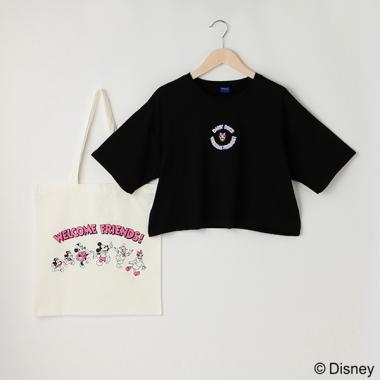 【Disney】半Tシャツ(トートBAGつき)