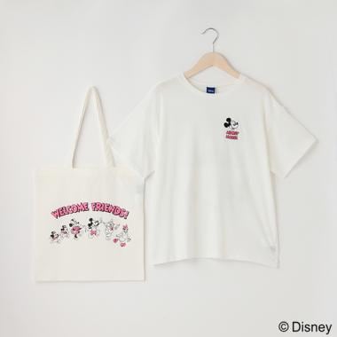 【Disney】BIG半Tシャツ(トートBAGつき)