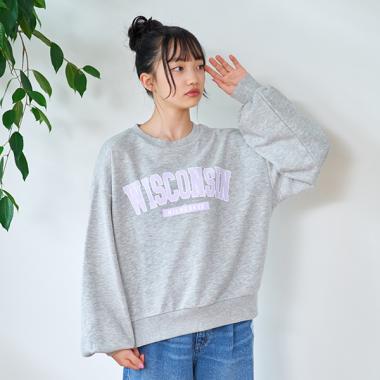 【WEB・一部店舗限定】カレッジロゴスウェット
