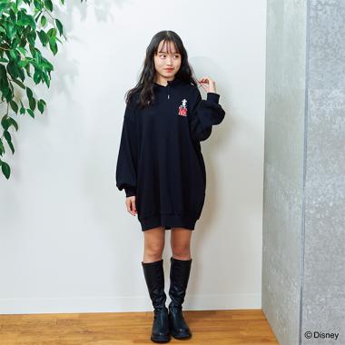 【Disney】BIGパーカーワンピース