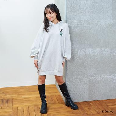 【Disney】BIGパーカーワンピース