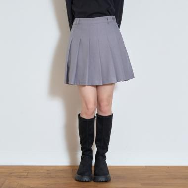 【GOODPRICE】無地プリーツスカパン