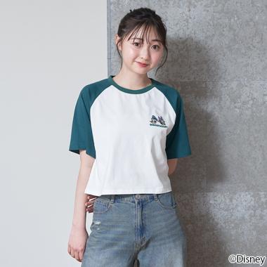 【Disney】ラグラン半袖Tシャツ