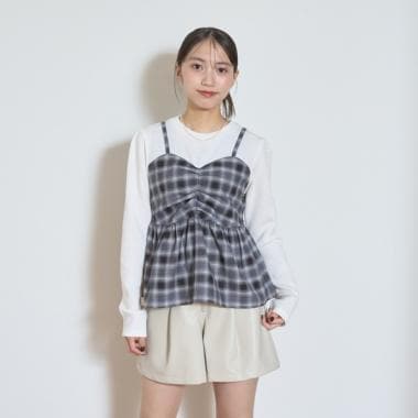 レイヤードトップス