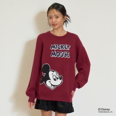 【Disney】ニットプルオーバー
