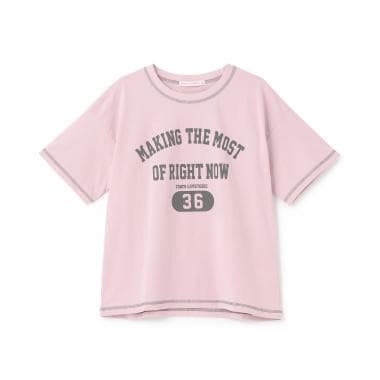 【7days】ロゴナンバー半袖Tシャツ