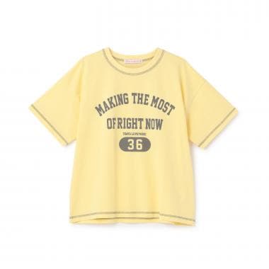 【7days】ロゴナンバー半袖Tシャツ