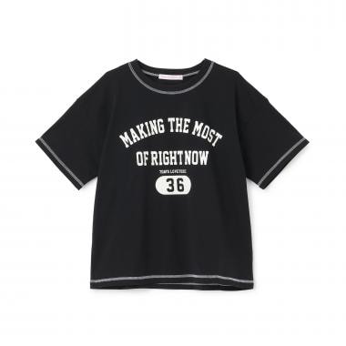 【7days】ロゴナンバー半袖Tシャツ