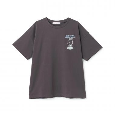 【7days】ウサギモチーフBig半袖Tシャツ