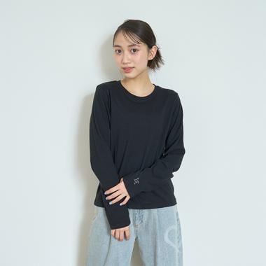 【ベーシック】【GOODPRICE】C100%長袖Tシャツ