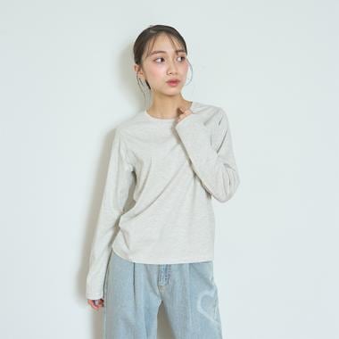 【ベーシック】【GOODPRICE】C100%長袖Tシャツ