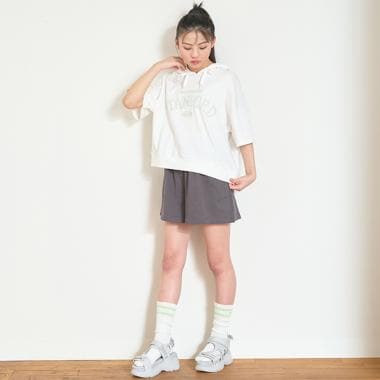 【GOODPRICE】半袖パーカセットアップ