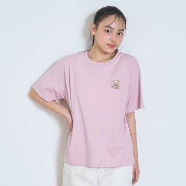 【GOODPRICE】ベアー刺しゅうTシャツ